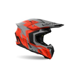 Airoh Twist 3 Dizzy MX Helmet Orange Flour Matt